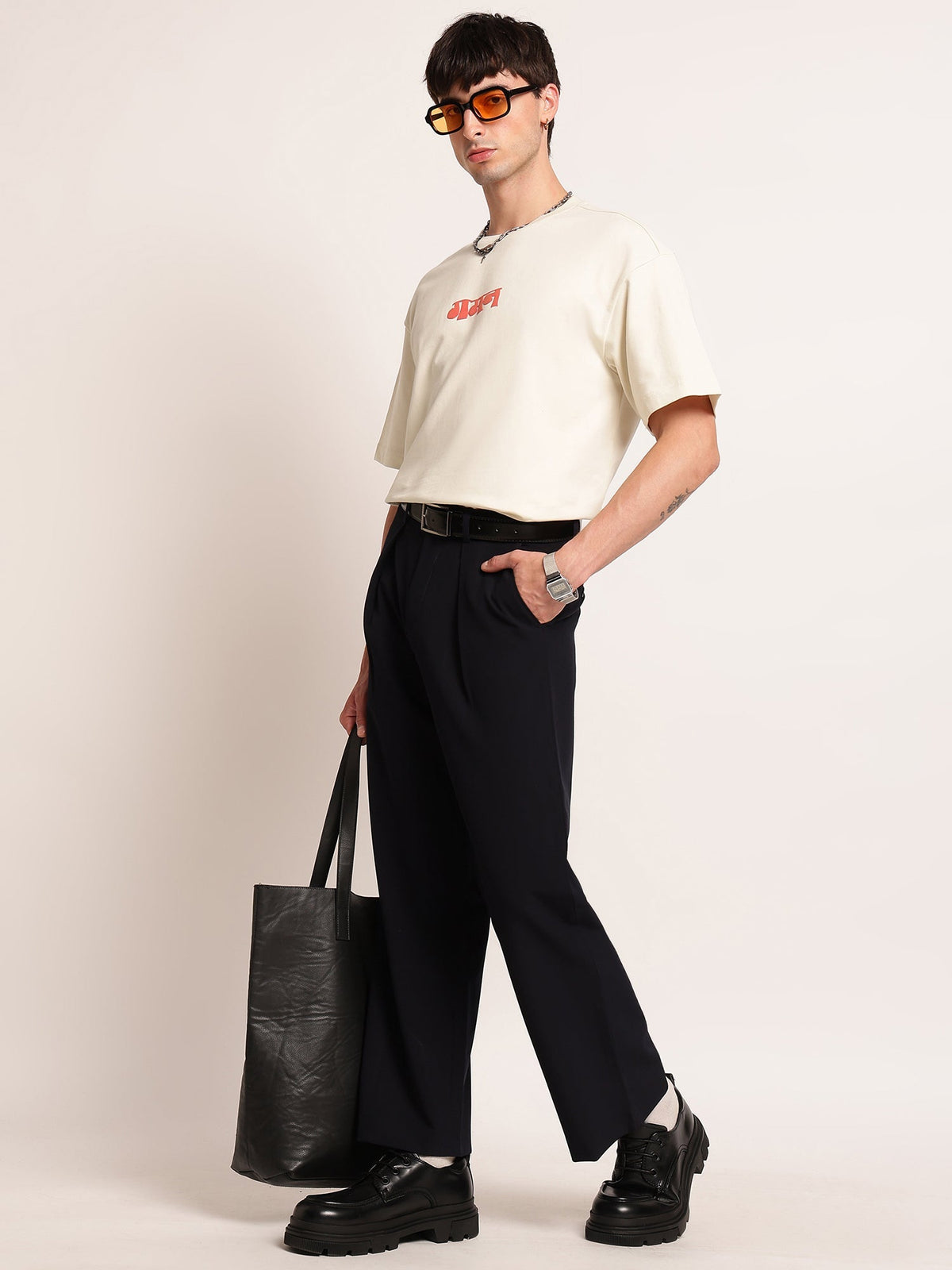 Korean Pleated Pant - Wide Leg