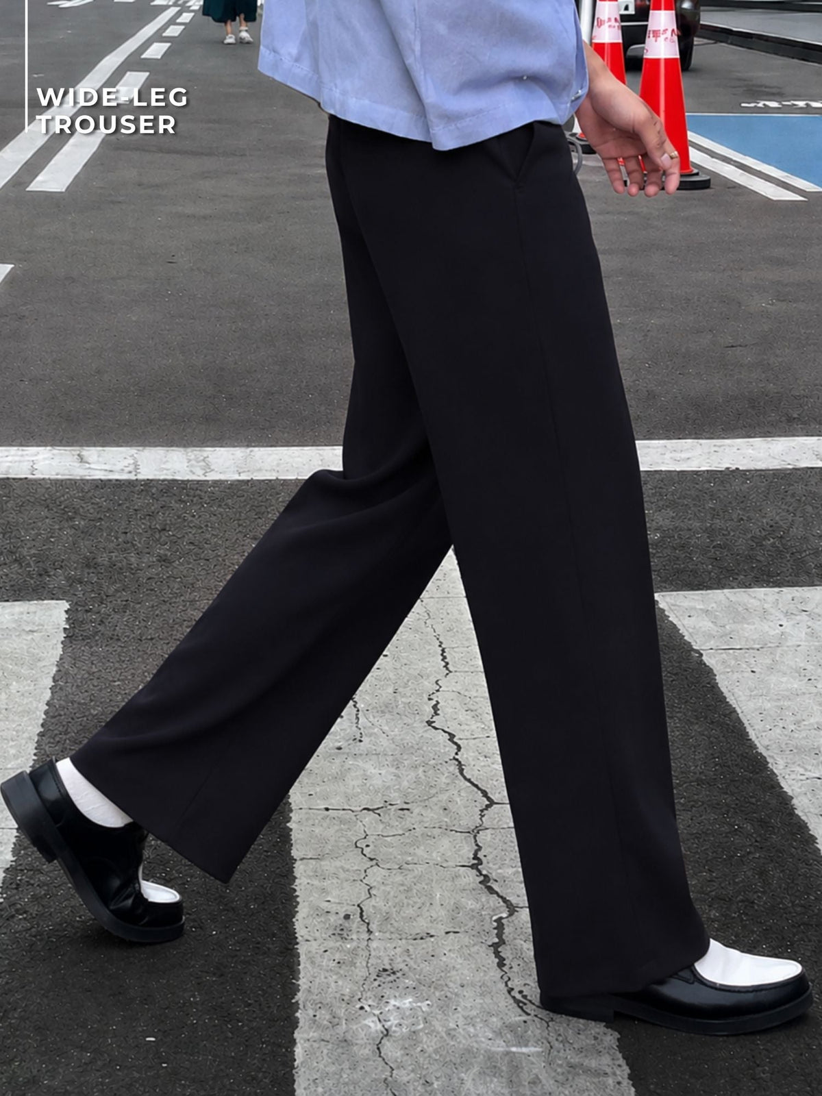 Korean Pleated Pant - Wide Leg