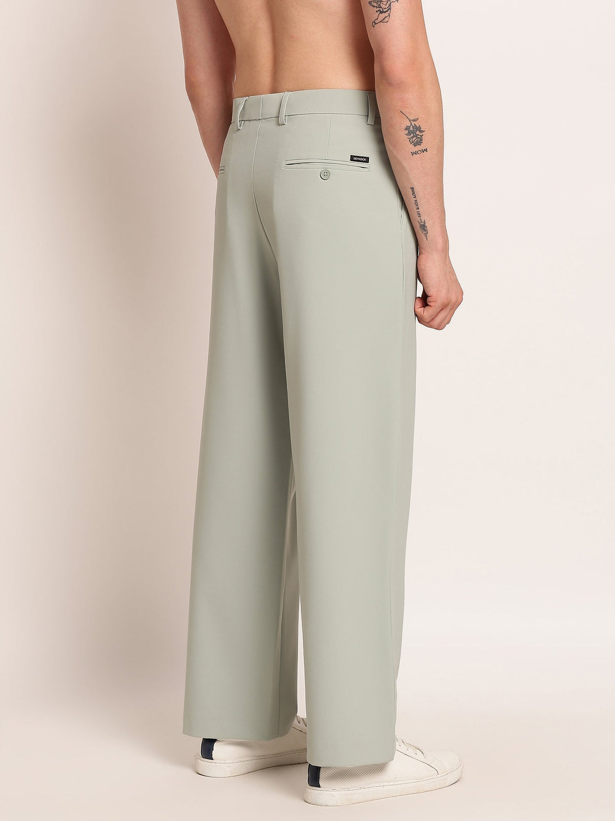Korean Pleated Pant - Wide Leg
