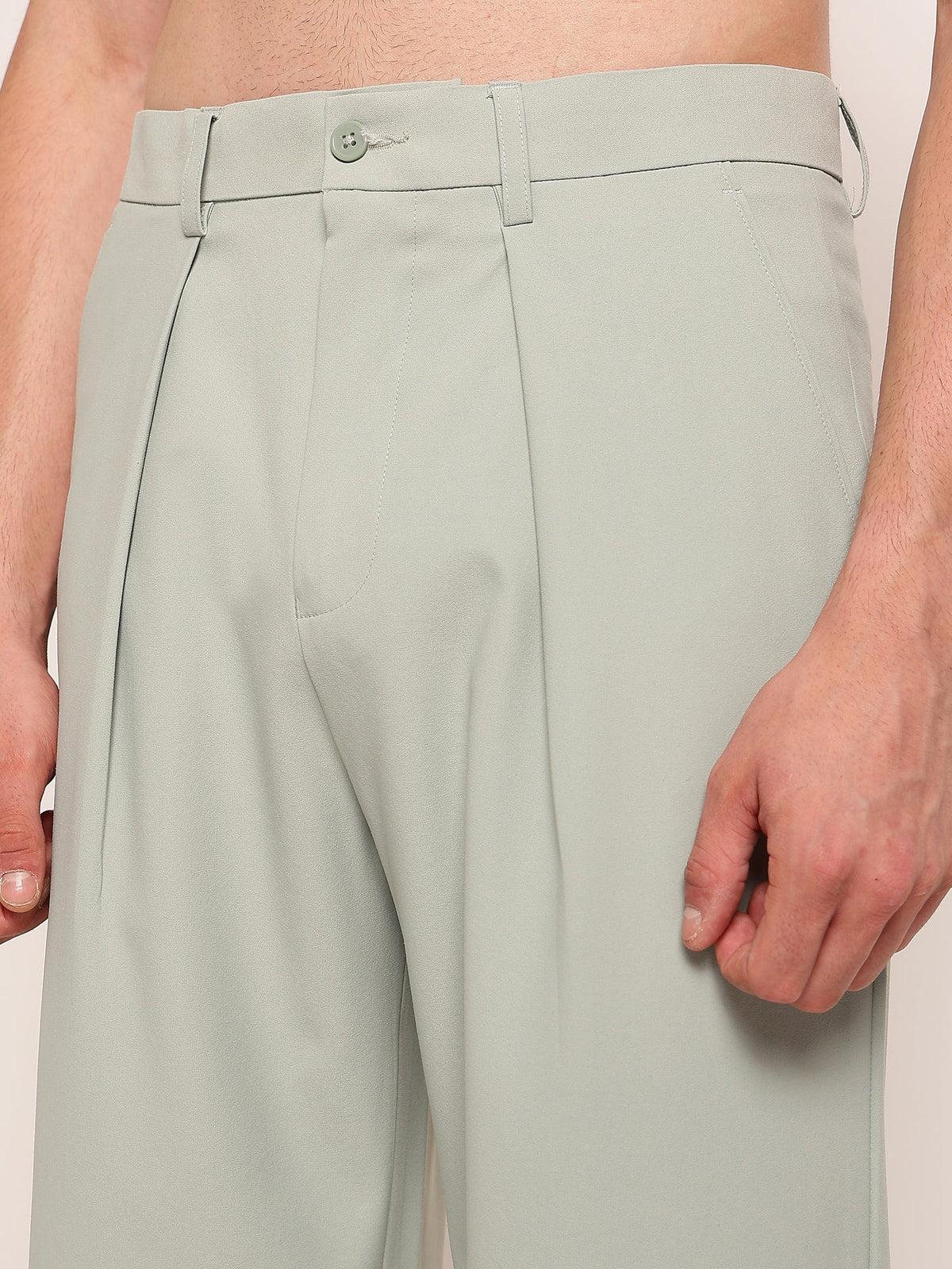 Korean Pleated Pant - Wide Leg