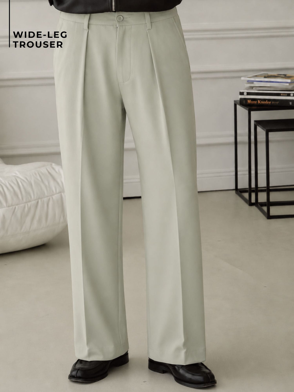Korean Pleated Pant - Wide Leg